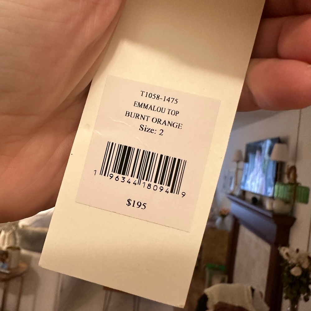 Loveshackfancy Emalou Crop Top Ntw - image 4